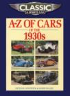 Image for A-Z of cars of the 1930s