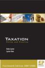 Image for Taxation: Policy &amp; Practice (2007/08)