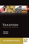 Image for Taxation: Policy and Practice: 2015/16