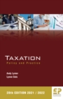 Image for Taxation: Policy and Practice - 2021/22