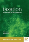 Image for Taxation  : incorporating the Finance Act 2021