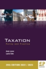 Image for Taxation: Policy and Practice 2022/23