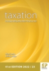 Image for Taxation  : incorporating the 2022 Finance Act
