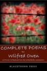 Image for Complete Poems by Wilfred Owen
