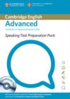 Image for Speaking Test Preparation Pack for CAE Paperback with DVD