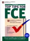 Image for The Official Top Tips for FCE with CD-ROM