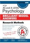 Image for AQA Psychology BRILLIANT MODEL ANSWERS : Research Methods: Research Methods: AS and A-level