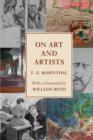 Image for On art and artists: selected essays