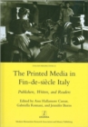 Image for Printed Media in Fin-de-siecle Italy