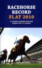 Image for Racehorse Record Flat