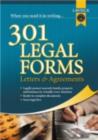 Image for 301 legal forms, letters &amp; agreements.