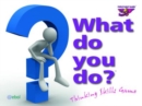 Image for Purple Parrot Games: What Do You Do? Purple Parrot Thinking Skills Game