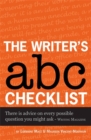 Image for The writer&#39;s ABC checklist