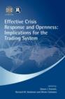 Image for Effective Crisis Response and Openness : Implications for the Trading System