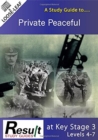 Image for A Study Guide to Private Peaceful at Key Stage 3