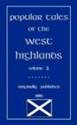 Image for Popular Tales of the West Highlands : v. 2