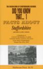 Image for Staffordshire and Index to Other Volumes : A Handbook of County Business, Claims, Connections, Events, Politics Relating to Staffordshire : Cockin Book of Staffordshire Records