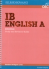 Image for IB English a Literature: Study and Revision Guide : Standard and Higher Level
