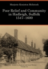 Image for Poor relief and community in Hadleigh, Suffolk, 1547-1600