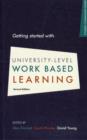 Image for Getting Started with University-level Work Based Learning
