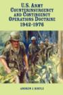 Image for United States Army Counterinsurgency and Contingency Operations Doctrine, 1942-1976