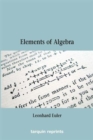 Image for Euler&#39;s Elements of Algebra