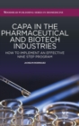 Image for CAPA in the Pharmaceutical and Biotech Industries