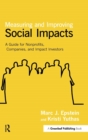 Image for Measuring and Improving Social Impacts