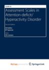 Image for Guide to Assessment Scales in Attention-Deficit/Hyperactivity Disorder : Second Edition
