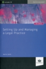 Image for Setting up and managing a legal practice