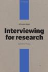 Image for Pocket Guide to Interviewing for Research