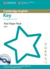 Image for Past Paper Pack for Cambridge English Key 2011 Exam Papers and Teacher&#39;s Booklet with Audio CD