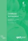 Image for Childhood bereavement: developing the curriculum and pastoral support
