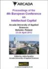 Image for Proceedings of the 4th European Conference on Intellectual Capital: Arcada University of Applied Sciences, Helsinki, Finland, 23-24 April 2012