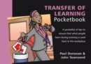 Image for The Transfer of Learning Pocketbook