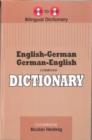 Image for English-German &amp; German-English One-to-One Dictionary