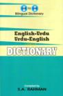 Image for One-to-one dictionary : English-Urdu &amp; Urdu-English dictionary