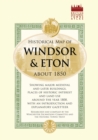 Image for Historical Map of Windsor and Eton 1860