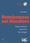 Image for Homelessness and allocations  : a guide to the Housing Act 1996 parts 6 and 7