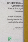 Image for 20 years of EUROCALL  : learning from the past, looking to the future