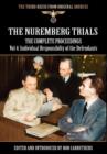 Image for The Nuremberg Trials - The Complete Proceedings Vol 4 : Individual Responsibility of the Defendants