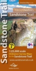 Image for Walking Cheshire&#39;s Sandstone Trail - OS Map Book