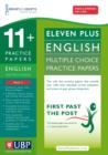 Image for 11+ English Multiple Choice Practice Papers : Pack 1