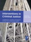Image for Interventions in Criminal Justice