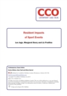 Image for Resident Impacts of Sport Events