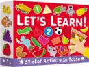 Image for Sticker Activity Suitcase - Let&#39;s Learn!