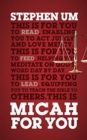 Image for Micah for you