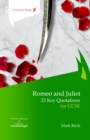 Image for Romeo and Juliet: 25 Key Quotations for GCSE