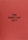 Image for The Army list 2011