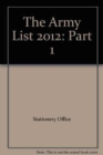 Image for The Army list 2012